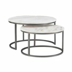 Powell Company Woodruff Nesting Coffee Table - Powell Brown -Side Tables Sales unnamed file 8723