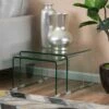 Set of 2 Ramona Nesting Tables Glass - Christopher Knight Home -Side Tables Sales unnamed file 8733