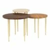 Set of 3 Round Nesting Coffee Tables - Saracina Home Birch -Side Tables Sales unnamed file 8813