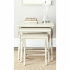 Stella Accent Table White - Safavieh
