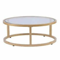 Set of 2 Emma Glam Nesting Cocktail Table Gold - Aiden Lane -Side Tables Sales unnamed file 8893