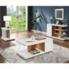 3pc Hal Coffee Table Set White - miBasics -Side Tables Sales unnamed file 890
