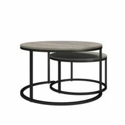 Room & Joy Claret Nesting Coffee and End Table Bundle Gray Oak/Black Metal - Room & Joy 21 Room & Joy Claret Nesting Coffee and End Table Bundle Gray Oak/Black Metal - Room & Joy -Side Tables Sales unnamed file 8907