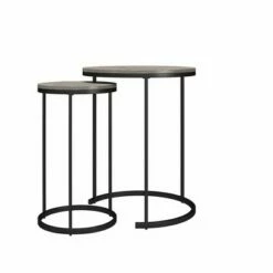 Room & Joy Claret Nesting Coffee and End Table Bundle Gray Oak/Black Metal - Room & Joy 22 Room & Joy Claret Nesting Coffee and End Table Bundle Gray Oak/Black Metal - Room & Joy -Side Tables Sales unnamed file 8908