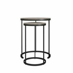 Room & Joy Claret Nesting Coffee and End Table Bundle Gray Oak/Black Metal - Room & Joy 23 Room & Joy Claret Nesting Coffee and End Table Bundle Gray Oak/Black Metal - Room & Joy -Side Tables Sales unnamed file 8909