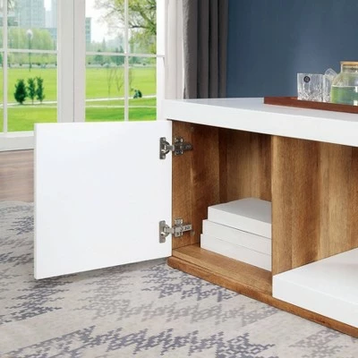 3pc Hal Coffee Table Set White - miBasics 4 3pc Hal Coffee Table Set White - miBasics - Image 2