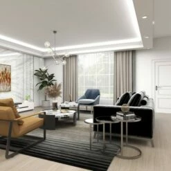 Olivia & May Set of 3 Contemporary Tin Accent Tables Silver - Olivia & May -Side Tables Sales unnamed file 8927