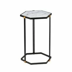 Set of 2 Memthy Faux Marble Nesting Tables Black/Gold - Aiden Lane 12 Set of 2 Memthy Faux Marble Nesting Tables Black/Gold - Aiden Lane -Side Tables Sales unnamed file 8945