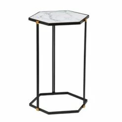 Set of 2 Memthy Faux Marble Nesting Tables Black/Gold - Aiden Lane 13 Set of 2 Memthy Faux Marble Nesting Tables Black/Gold - Aiden Lane -Side Tables Sales unnamed file 8946