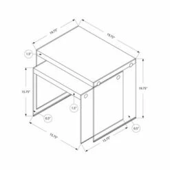 Nesting Table - Gray Cement - EveryRoom -Side Tables Sales unnamed file 8969
