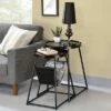 Quinlane Nesting Table with Magazine Holder Walnut/Matte Black - miBasics 2 Quinlane Nesting Table with Magazine Holder Walnut/Matte Black - miBasics -Side Tables Sales unnamed file 8971