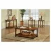 3pc Lenmark Occasional Table Set Oak - HOMES: Inside + Out