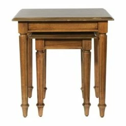 2pc Bandon Nesting Tables Set Ginger Brown - OSP Home Furnishings