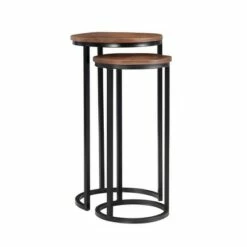 Powell Company Woodruff Nesting Table - Powell Gray Marble -Side Tables Sales unnamed file 9034