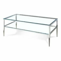 3pc Aubrey Occasional Table Set Chrome - HOMES: Inside + Out -Side Tables Sales unnamed file 904