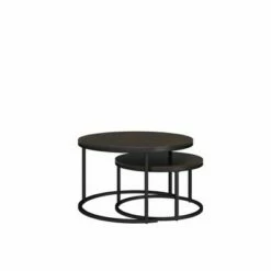 Room & Joy Claret Nesting Coffee and End Table Bundle Espresso/Black Metal - Room & Joy 20 Room & Joy Claret Nesting Coffee and End Table Bundle Espresso/Black Metal - Room & Joy -Side Tables Sales unnamed file 9063