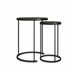 Room & Joy Claret Nesting Coffee and End Table Bundle Espresso/Black Metal - Room & Joy 25 Room & Joy Claret Nesting Coffee and End Table Bundle Espresso/Black Metal - Room & Joy -Side Tables Sales unnamed file 9068