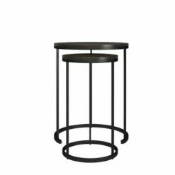 Room & Joy Claret Nesting Coffee and End Table Bundle Espresso/Black Metal - Room & Joy 27 Room & Joy Claret Nesting Coffee and End Table Bundle Espresso/Black Metal - Room & Joy -Side Tables Sales unnamed file 9070