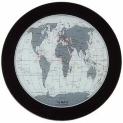 Studio 55D Modern Chrome Plated Metal Round 2-Piece Nesting Tables Set Silver Glass Tabletop Moon Stand for Living Room Home House -Side Tables Sales unnamed file 9075