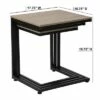 Midtown Nesting Tables Brown - Riverstone Furniture -Side Tables Sales unnamed file 9100