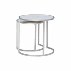 Powell Company Francis Nesting Tables White - Powell -Side Tables Sales unnamed file 9111