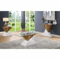 3pc Rune Coffee Table Set Tan - miBasics