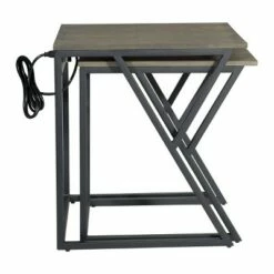 2pc Segovia Nesting Tables Gray - OSP Home Furnishings -Side Tables Sales unnamed file 9120