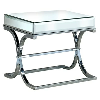 2pc Lila Occasional Table Set Chrome - HOMES: Inside + Out 4 2pc Lila Occasional Table Set Chrome - HOMES: Inside + Out - Image 2