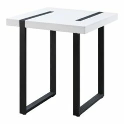2pc Druse Coffee Table Set White/Black - miBasics -Side Tables Sales unnamed file 950