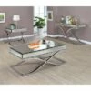 3pc Lila Occasional Table Set Chrome - HOMES: Inside + Out -Side Tables Sales unnamed file 956
