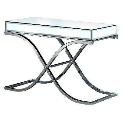 3pc Lila Occasional Table Set Chrome - HOMES: Inside + Out 5 3pc Lila Occasional Table Set Chrome - HOMES: Inside + Out - Image 3