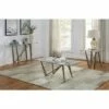 3pc Escalon Glass Top Coffee Table Set Champagne - miBasics -Side Tables Sales unnamed file 969