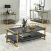 3pc Buntington Coffee Table Set with Faux Marble Gold Coating/Black - miBasics 1 3pc Buntington Coffee Table Set with Faux Marble Gold Coating/Black - miBasics -Side Tables Sales unnamed file 978